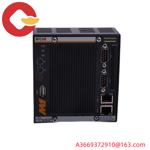 BACHMANN AO202/SI High-Performance Analog Input Module
