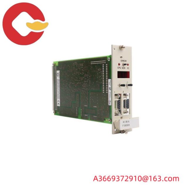 HIMA F8650X CPU Module for Industrial Control Systems