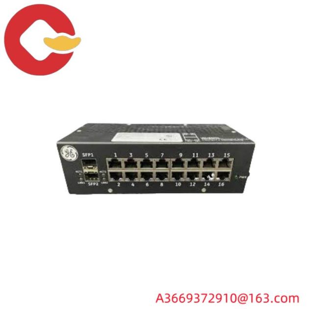 GE IS420ESWBH3A - Unmanaged Industrial Ethernet Switch with Eight 10/100 Base-TX Ports